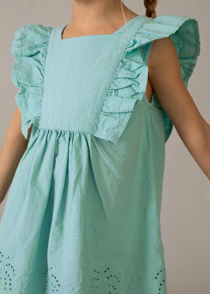 Girl's dress with cutouts Ref.  26-3939-44