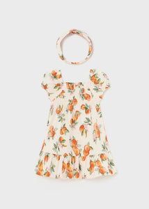 Baby Better Cotton Printed Headband Dress Ref.  24-01923-019