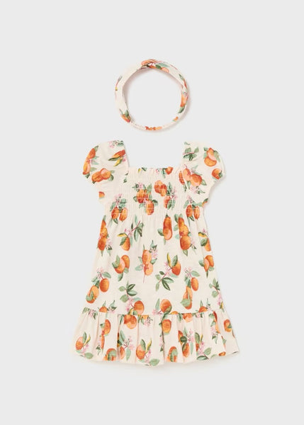 Baby Better Cotton Printed Headband Dress Ref.  24-01923-019