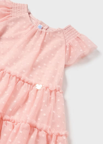 Baby plumeti tulle dress with headband Ref.  24-01920-035