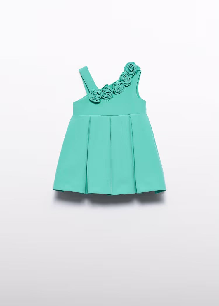 Asymmetrical crepe baby dress Ref.  26-5018-15