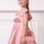 Girl's Flowy Crepe Dress Ref. 24-05042-026