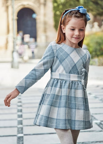 Girl's plaid dress Ref.  13-04910-037