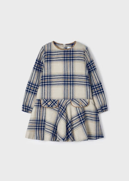 Girl's plaid dress Ref.  13-04918-084