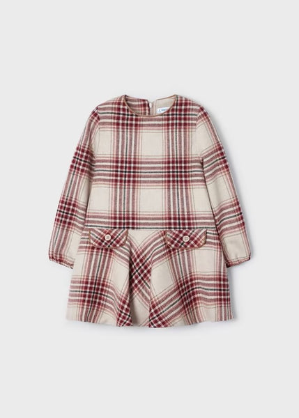 Girl's plaid dress Ref.  13-04918-085