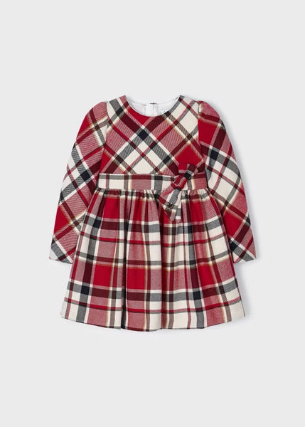 Girl's plaid dress Ref.  13-04910-038