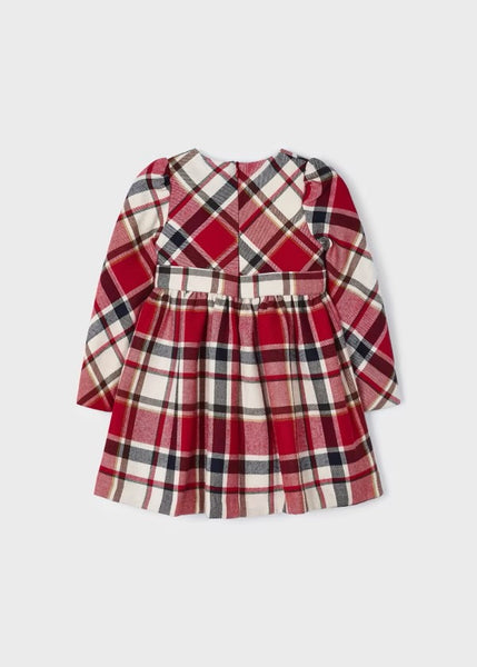 Girl's plaid dress Ref.  13-04910-038