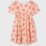 Girl's cambric print dress Ref.  24-06945-081