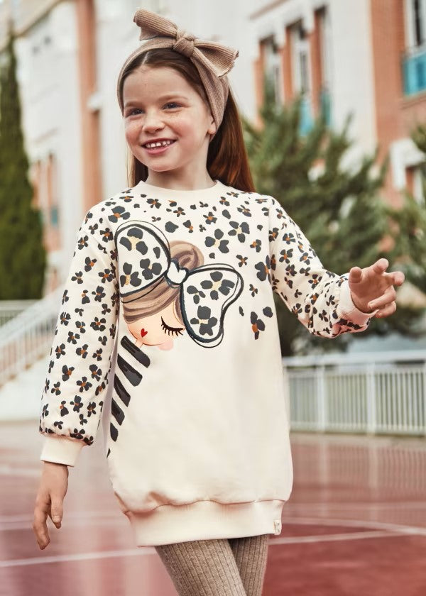 فستان فتيات مطبوع من Better Cotton، رقم المنتج: 13-04934-025