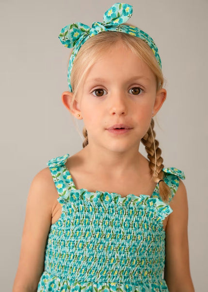 Printed dress with headband for girls Ref.  26-3942-53