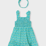 Printed dress with headband for girls Ref.  26-3942-53