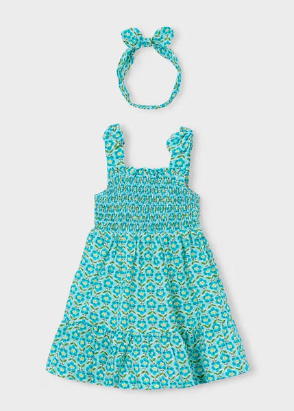 Printed dress with headband for girls Ref.  26-3942-53