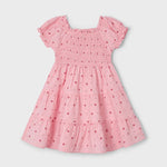 Honeycomb print dress for girls Ref.  25-03925-074