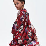 Girl's smock-knit printed dress Ref.  13-07955-090