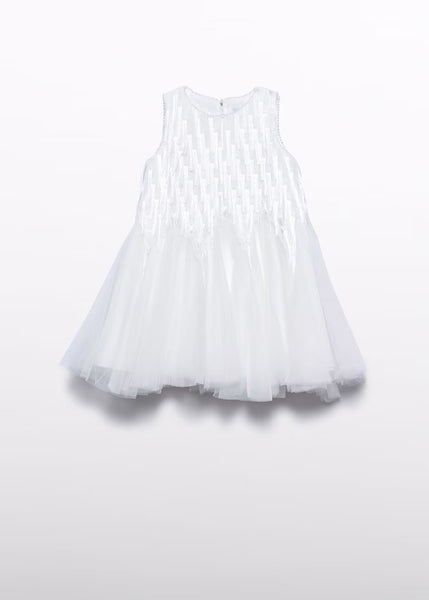 Fancy fringe dress for girls 26-5025-10