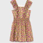Girl's bambula flower dress Ref.  24-06947-028