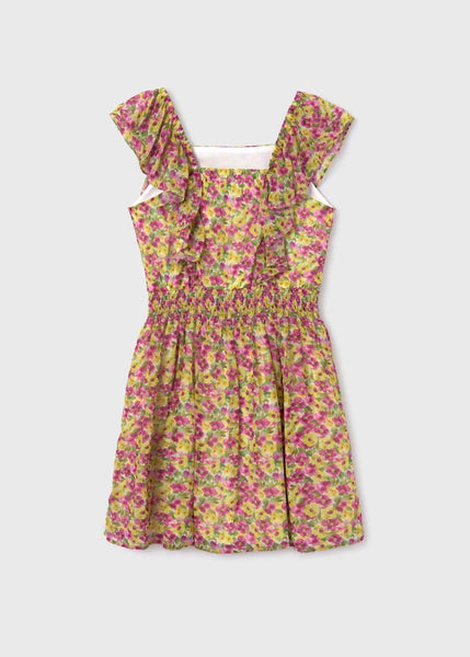 Girl's bambula flower dress Ref.  24-06947-028