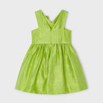 Girl's linen embossed flower dress Ref.  24-03916-015