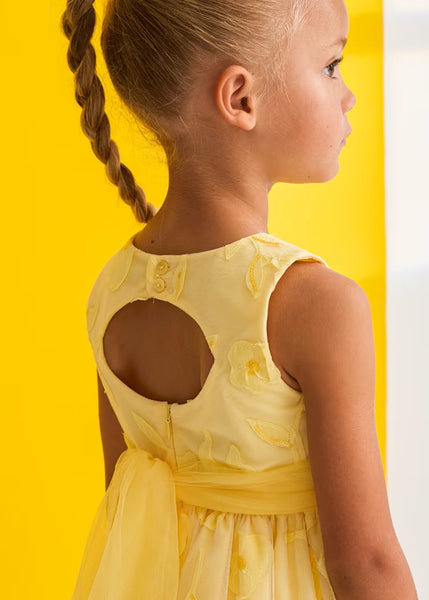 girl's dress with cut-out flowers Ref.  26-5042-76