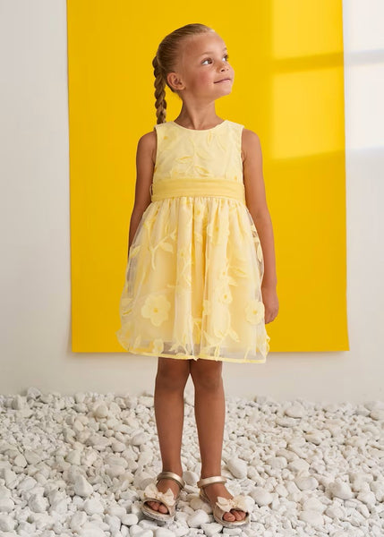 girl's dress with cut-out flowers Ref.  26-5042-76