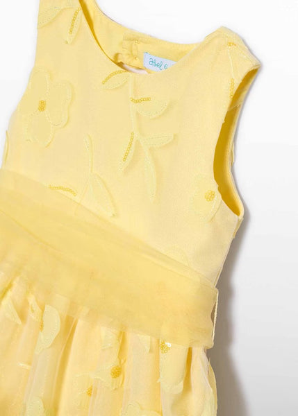 girl's dress with cut-out flowers Ref.  26-5042-76