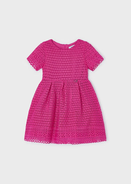 Girl's guipure dress Ref.  24-03918-083