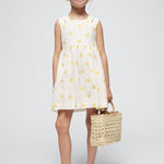 Girl's floral jacquard dress Ref.  24-03922-094