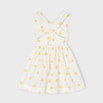 Girl's floral jacquard dress Ref.  24-03922-094