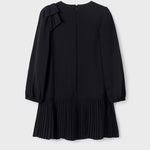 Girl's crepe bow dress Ref.  13-07954-091