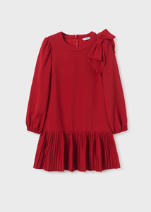 Girl's crepe bow dress Ref.  13-07954-090