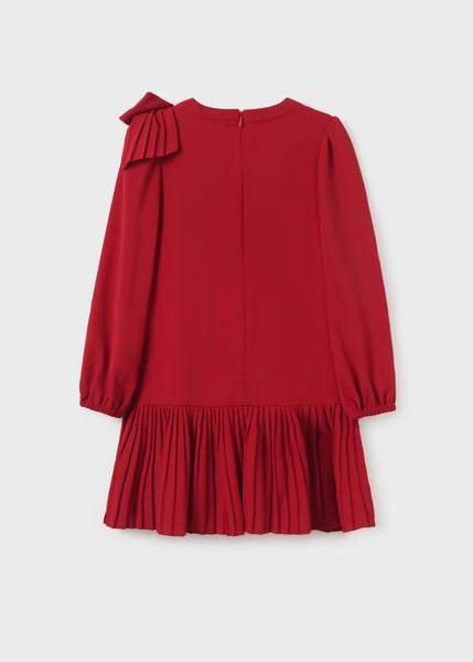 Girl's crepe bow dress Ref.  13-07954-090