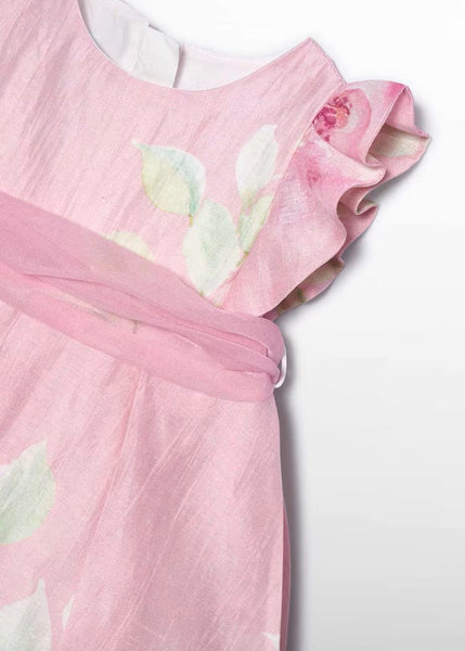 Printed linen dress Ref.  26-5007-6