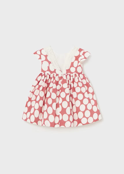 Baby jacquard polka dot dress Ref.  24-01905-055