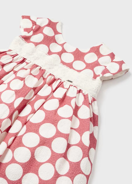 Baby jacquard polka dot dress Ref.  24-01905-055