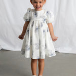 Girl's puff sleeve dress Ref.  26-3921-90