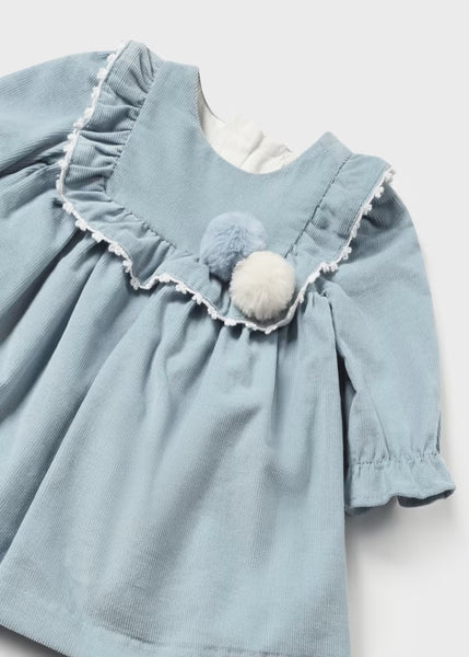 Newborn microcorduroy dress Ref.  13-02859-072