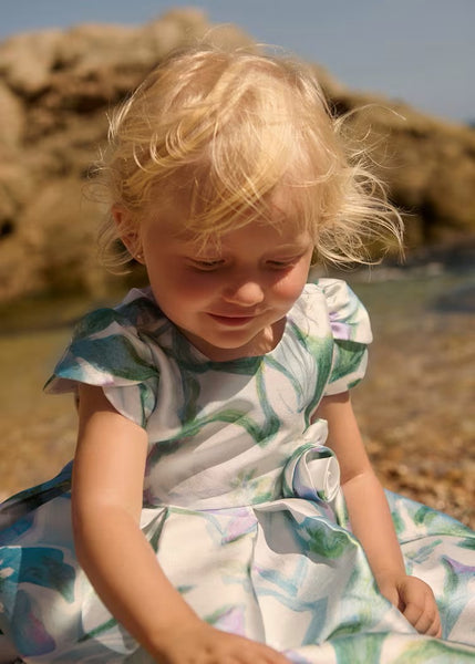 Baby printed mikado dress Ref.  26-5013-8