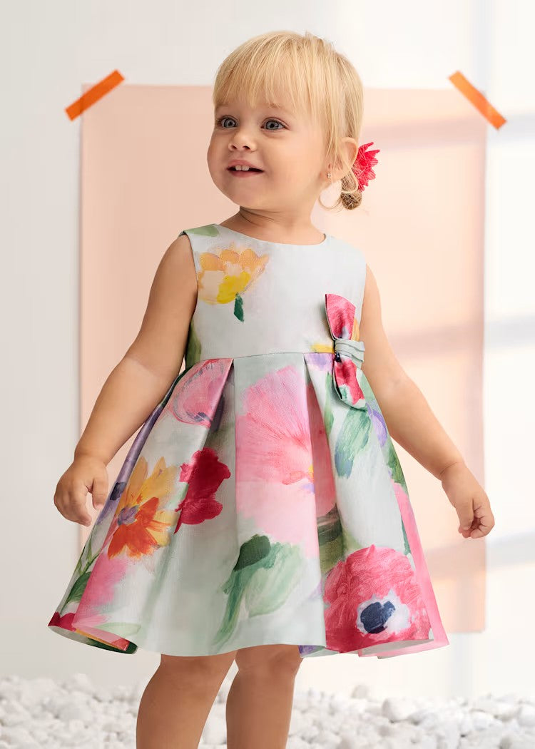 Baby floral mikado dress Ref.  26-5017-2