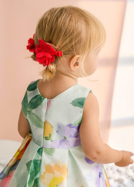Baby floral mikado dress Ref.  26-5017-2