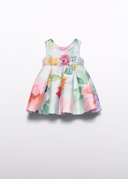 Baby floral mikado dress Ref.  26-5017-2