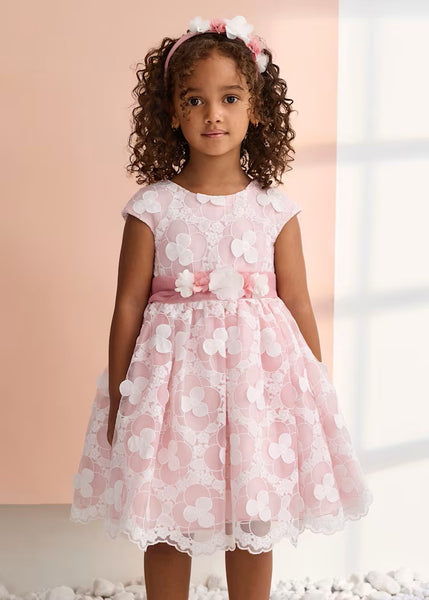 Embroidered organza dress for girls Ref.  26-5032-06