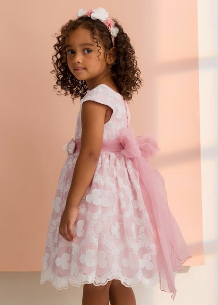 Embroidered organza dress for girls Ref.  26-5032-06