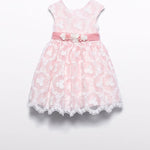 Embroidered organza dress for girls Ref.  26-5032-06