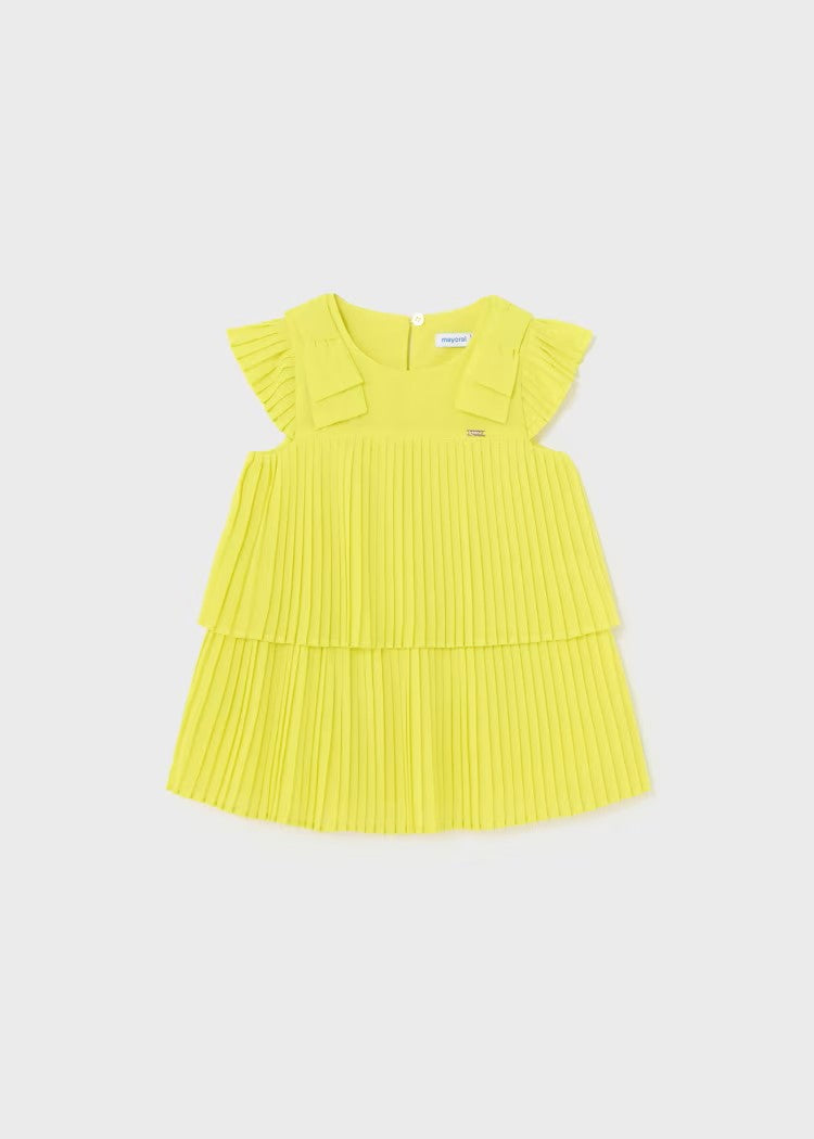 Baby bows pleated dress Ref.  24-01911-083