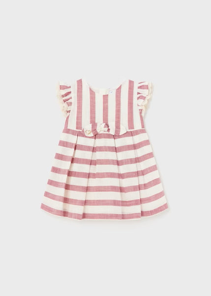 Baby linen striped dress Ref.  24-01906-060