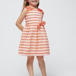 Girl's striped dress Ref.  24-03915-010