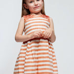 Girl's striped dress Ref.  24-03915-010