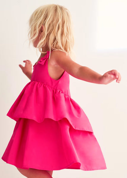 taffeta dress with ruffles for girls Ref.  26-5041-73