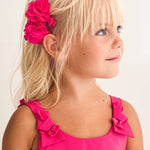 taffeta dress with ruffles for girls Ref.  26-5041-73