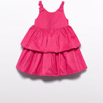 taffeta dress with ruffles for girls Ref.  26-5041-73